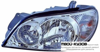 ФАРА ЛЕВАЯ СТОРОНА ПОД КОРРЕКТОР (DEPO) для KIA CARNIVAL (2001-2003)