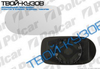 ALBEA/PALIO 01.02-04.06 ВСТАВКА ЗЕРКАЛА БЕЗ ОБОГРЕВА