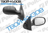 CLIO 07.01- ЗЕРКАЛО ПРАВОЕ МЕХАНИКА