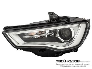 ФАРА ЛЕВАЯ СТОРОНА С КОРРЕКТОР , ДИОД (КСЕНОН) (DEPO) для Audi A3 (2012-)