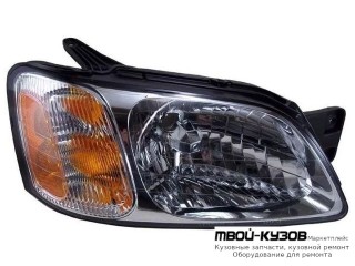 ФАРА ПРАВАЯ СТОРОНА (USA) ОДНОЛАМП (EAGLE EYES) С ЖЕЛТ для Subaru LEGACY (2000-2004)