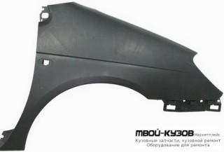 КРЫЛО ПЕРЕДНИЙ ПРАВАЯ СТОРОНА ПЛАСТИК (ТАЙВАНЬ) для Renault SCENIC (08.1999 - 2003)