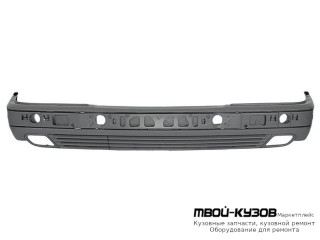 БАМПЕР ПЕРЕДНИЙ (ELEGANCE) (AVANTGARD) ГРУНТ (ТАЙВАНЬ) для Mercedes W210 (08.1995 - 08.1999) (09.1999 - 06.2002)