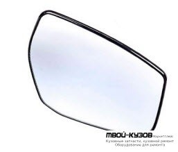 СТЕКЛО ЗЕРКАЛА ПРАВАЯ СТОРОНА С ПОДОГРЕВОМ (КИТАЙ) для Nissan TEANA (2013-)