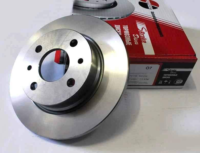 Диск тормозной ВАЗ-2108 (Fenox) (2 шт.) в уп.