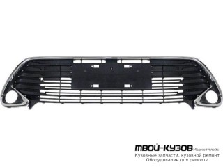 РЕШЕТКА БАМПЕРА ПЕРЕДНИЙ С ХРОМ МОЛДИНГ (КИТАЙ) для Toyota CAMRY V50 (2011-)