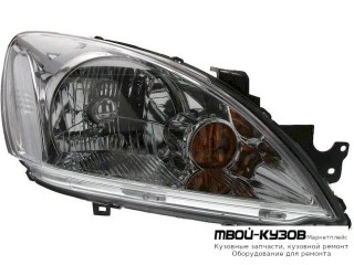 ФАРА ПРАВАЯ СТОРОНА БЕЗ КОРРЕКТОР (КИТАЙ) для Mitsubishi LANCER (2004 - 02.2007)