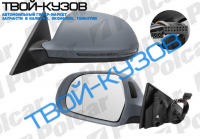 A5/S5 (B8), 03.07-10.11 ЗЕРКАЛО L ЭЛЕКТР.С ОБОГР.