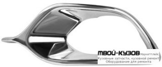 МОЛДИНГ РЕШЕТКИ БАМПЕРА ЛЕВАЯ СТОРОНА ХРОМ (ТАЙВАНЬ) для Renault LOGAN / SANDERO (2014-)