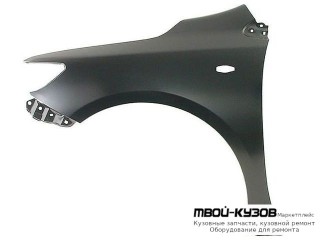 КРЫЛО ПЕРЕДНИЙ ЛЕВАЯ СТОРОНА С ОТВ ПОД ПОВТОРИТЕЛЬ (СЕДАН) (ТАЙВАНЬ) для Toyota COROLLA E150 (2006-) СЕДАН