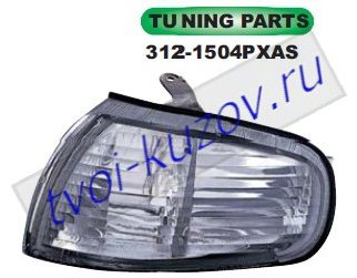 camry указ.поворота угловой л+п (комплект) тюнинг (usa) хрустал 312-1504PXAS