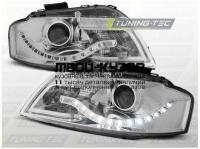 AD045-B2W10 - ТЮНИНГ-ФАРЫ (КОМПЛЕКТ) (EAGLE EYES) Audi A3 8P (2003-2008)