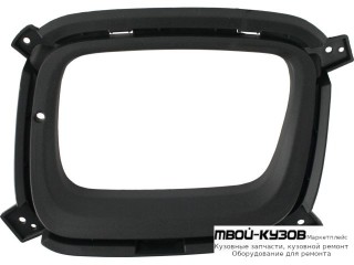 РЕШЕТКА БАМПЕРА ПЕРЕДНИЙ ПРАВАЯ СТОРОНА С ОТВЕРСТИЯМИ ПОД ПРОТИВОТУМАННЫЕ ФАРЫ (КИТАЙ) для KIA SORENTO (2013-)