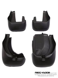 БРЫЗГОВИК ПЕРЕДНИЙ КРЫЛА ЛЕВАЯ + ПРАВАЯ (КОМПЛЕКТ) + ЗАДНИЙ (4 шт) (КИТАЙ) для Honda CRV (2012-)