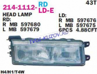 ФАРА правая 2-лампочки  - для MITSUBISHI LANCER