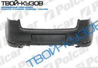 GOLF VI 08 -ЗАДНЙ БАМПЕР ГРУНТ