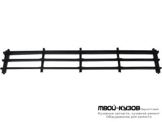 РЕШЕТКА БАМПЕРА ПЕРЕДНИЙ ЦЕНТРАЛ (КИТАЙ) для Skoda OCTAVIA (2004-2008)