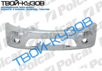 C3 05-09 БАМПЕР ПЕРЕДНИЙ