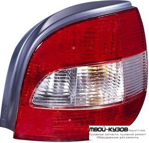ФОНАРЬ ЗАДНИЙ ВНЕШНИЙ ЛЕВАЯ СТОРОНА (DEPO) для Renault SCENIC (08.1999 - 2003)