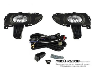 ФАРА ПРОТИВОТУМАННАЯ ЛЕВАЯ + ПРАВАЯ (КОМПЛЕКТ) С ПРОВОДК , КНОПКОЙ , РАМК , (СЕДАН) 1.6 для Mazda 3 (2004-)