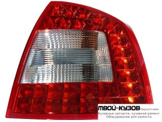 ФОНАРЬ ЗАДНИЙ ВНЕШНИЙ ПРАВАЯ СТОРОНА С ДИОД (DEPO) для Skoda OCTAVIA (2008-2012)