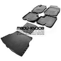 K14101001-2 - КОВРИКИ В САЛОН 6 шт. (RIVAL) Nissan Almera G15 (2012-2018)