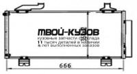 940114K - РАДИАТОР КОНДИЦИОНЕРА (КИТАЙ) Honda Accord 8 (2008-)