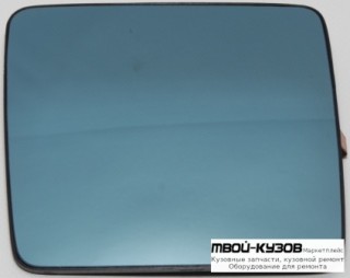 СТЕКЛО ЗЕРКАЛА ПРАВАЯ СТОРОНА С ПОДОГРЕВОМ (CONVEX) (ТАЙВАНЬ) для Mercedes W124 (01.1985 - 08.1989) (09.1989 - 06.1993) E124 (07.1993 - 06.1995)