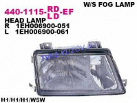 SPRINTER 95-00 ФАРА R С ПРОТИВОТУМАНКОЙ   440-1115R-LD-EF