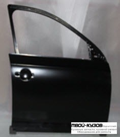 ДВЕРЬ ПЕРЕДНИЙ ПРАВАЯ СТОРОНА (КИТАЙ) для Skoda RAPID (2014-)