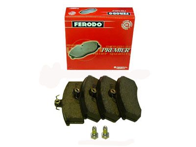 Колодка тормозная ВАЗ-2108 передняя (Ferodo) TAR527 (4 шт.)