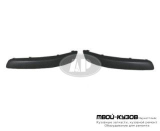 МОЛДИНГ БАМПЕРА ПЕРЕДНИЙ ЛЕВАЯ СТОРОНА ЧЁРНЫЙ (ТАЙВАНЬ) для Volkswagen GOLF V (10.2003-)