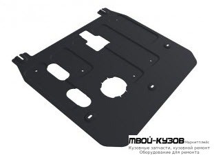 ЗАЩИТА ПОДДОНА ДВИГАТЕЛЯ + КПП , С КРЕПЛЕН , СТАЛЬН для Hyundai CRETA (2016-)