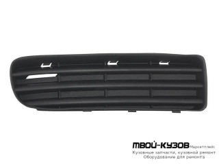 РЕШЕТКА БАМПЕРА ПЕРЕДНИЙ ПРАВАЯ СТОРОНА ЧЁРНЫЙ для Skoda OCTAVIA (04.1997 - 07.2000 08.2000-)