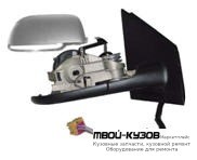 ЗЕРКАЛО ПРАВАЯ СТОРОНА ЭЛЕКТР С ПОДОГРЕВОМ (CONVEX) ГРУНТ (ТАЙВАНЬ) для Volkswagen POLO (08.2001 - 2009)