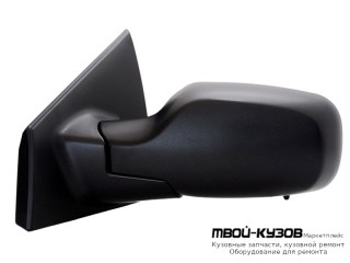 ЗЕРКАЛО ЛЕВАЯ СТОРОНА ЭЛЕКТР С ПОДОГРЕВОМ (ASPHERICAL) ГРУНТ (ТАЙВАНЬ) для Renault CLIO (2006-)