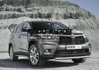 R.5702.004 - ЗАЩИТА ПЕРЕДНЕГО БАМПЕРА d76 (RIVAL) Toyota Highlander (2010-2014)