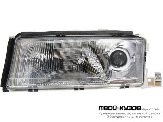 ФАРА ЛЕВАЯ СТОРОНА С ПРОТИВОТУМ +/- ПОД КОРРЕКТОР (DEPO) для Skoda OCTAVIA (04.1997 - 07.2000 08.2000-)