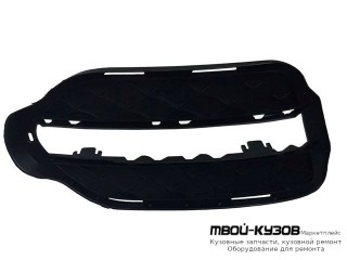 РЕШЕТКА БАМПЕРА ПЕРЕДНИЙ ПРАВАЯ СТОРОНА С ОТВ П/ DRL( ХОД. ОГНИ) (ТАЙВАНЬ) для Mercedes X204 GLK-CLASS (2008-)