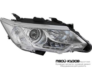 ФАРА ПРАВАЯ СТОРОНА ЛИНЗОВАННАЯ С КОРРЕКТОР , ДИОД (КИТАЙ) для Toyota CAMRY V50 (2011-)