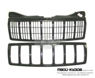 РЕШЕТКА РАДИАТОРА С ЧЁРНЫЙ МОЛДИНГ (ТАЙВАНЬ) для Jeep GRAND CHEROKEE (2005-2009)