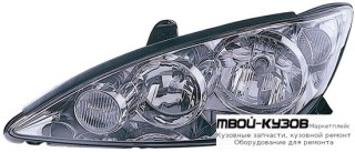 ФАРА ПРАВАЯ СТОРОНА +/- ПОД КОРРЕКТОР (DEPO) (Эмираты) для Toyota CAMRY V30 (10.2001-)