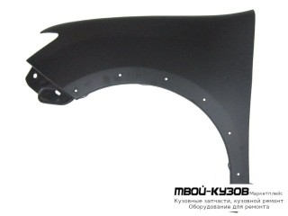 КРЫЛО ПЕРЕДНИЙ ЛЕВАЯ СТОРОНА БЕЗ ОТВ ПОД ПОВТОРИТЕЛЬ (ТУРЦИЯ) для Renault LOGAN / SANDERO (2014-)