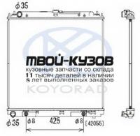 PL021890R - РАДИАТОР ОХЛАЖДЕНИЯ (KOYORAD) Nissan Navara (2005-)