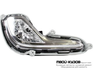 ФАРА ПРОТИВОТУМАННАЯ ПРАВАЯ СТОРОНА (DEPO) для Hyundai SOLARIS (2011-)