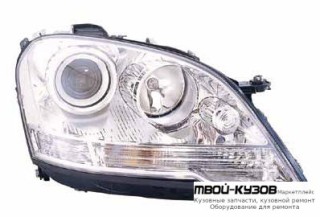 ФАРА ПРАВАЯ СТОРОНА С КОРРЕКТОР ЛИНЗОВАННАЯ (DEPO) для Mercedes W164 (ML) (07.2005-)