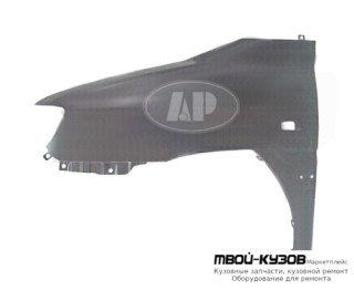 КРЫЛО ПЕРЕДНИЙ ЛЕВАЯ СТОРОНА С ОТВ ПОД ПОВТОРИТЕЛЬ (ТАЙВАНЬ) для Hyundai MATRIX (2002-)