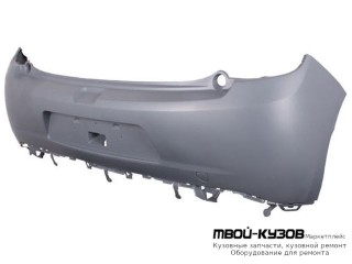 БАМПЕР ЗАДНИЙ БЕЗ ОТВ МОЛДИНГ (ТАЙВАНЬ) для Citroen C3 (2009-) / DS3 (2010-)