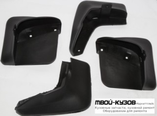 БРЫЗГОВИК ПЕРЕДНИЙ КРЫЛА ЛЕВАЯ + ПРАВАЯ (КОМПЛЕКТ) + ЗАДНИЙ (4 ШТ) (КИТАЙ) для Daewoo NEXIA (2008-)