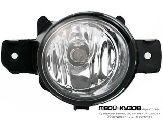 ФАРА ПРОТИВОТУМАННАЯ ПРАВАЯ СТОРОНА (КИТАЙ) для Renault LAGUNA (09.2001-), Nissan ALMERA N16E (2002-), Nissan MICRA (2003-), Nissan PRIMERA P12 (2002-), Nissan QASHQAI (2007-), Nissan TEANA (2008-2013)
